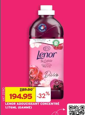 LENOR ADOUCISSANT CONCENTRÉ