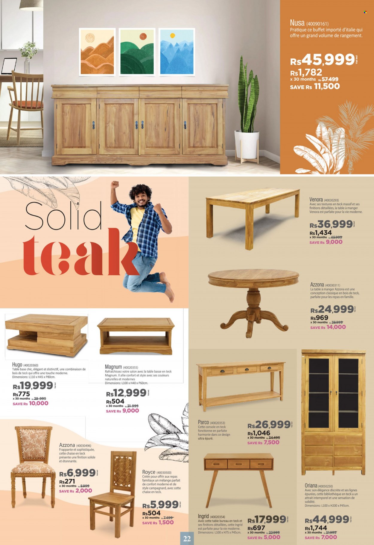 Courts Mammouth Catalogue - 1.11.2022 - 12.01.2023 - Sales products - table. Page 22.