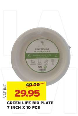 GREEN LIFE BIO PLATE