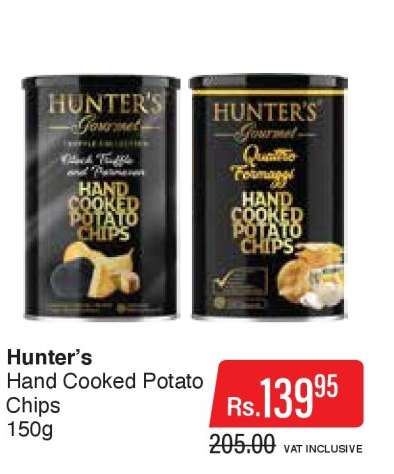 Hunter’s Hand Cooked Potato Chips