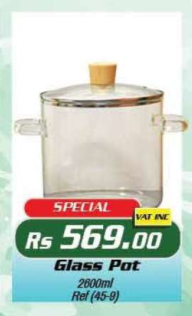 Glass Pot