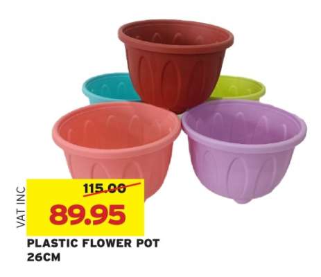 PLASTIC FLOWER POT