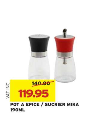POT A EPICE / SUCRIER MIKA 190ML