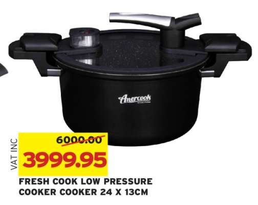 FRESH COOK LOW PRESSURE COOKER COOKER 24 X 13CM