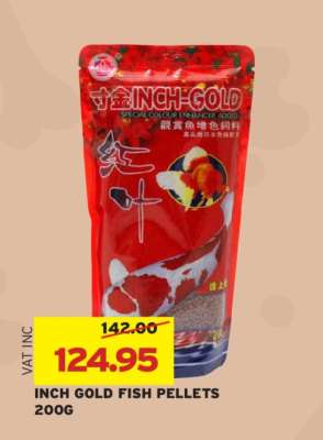INCH GOLD FISH PELLETS
