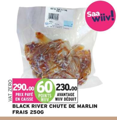 BLACK RIVER CHUTE DE MARLIN FRAIS 250G