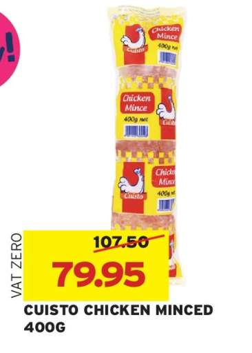 Cuisto Chicken Minced 400g