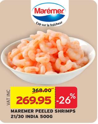 MAREMER PEELED SHRIMPS