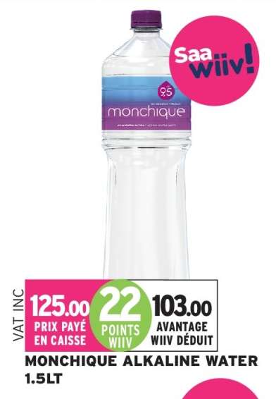 MONCHIQUE ALKALINE WATER