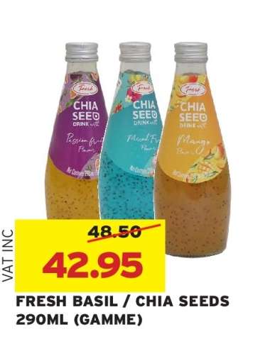 FRESH BASIL/CHIA SEEDS 290ML (GAMME)
