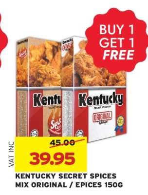 KENTUCKY SECRET SPICES MIX ORIGINAL / EPICES 150G