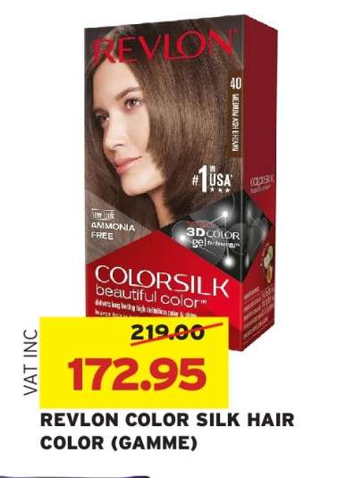 REVLON COLOR SILK HAIR COLOR (GAMME)