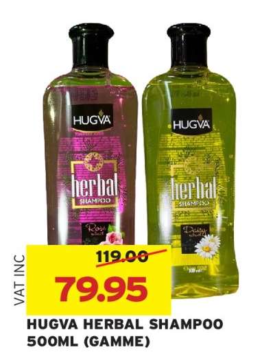 HUGVA HERBAL SHAMPOO 500ML (GAMME)