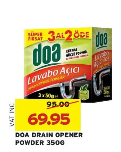 DOA DRAIN OPENER POWDER 350G