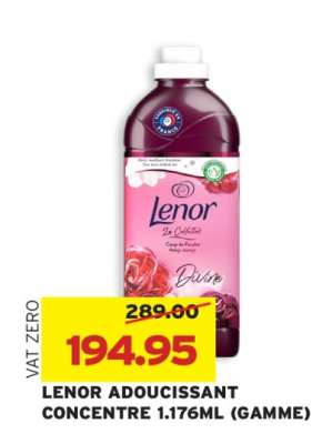 LENOR ADOUCISSANT CONCENTRE 1.176ML (GAMME)