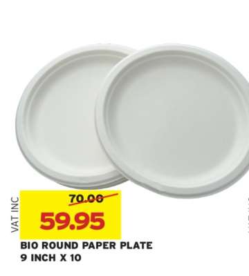 BIO ROUND PAPER PLATE