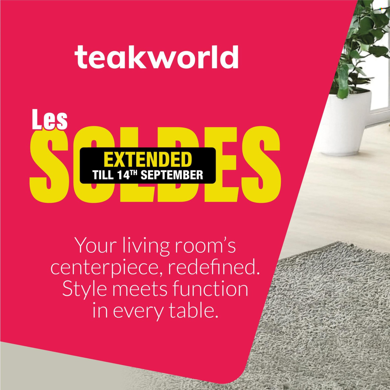 Teak World catalogue - 10.09.2025 - 14.09.2025. Page 1