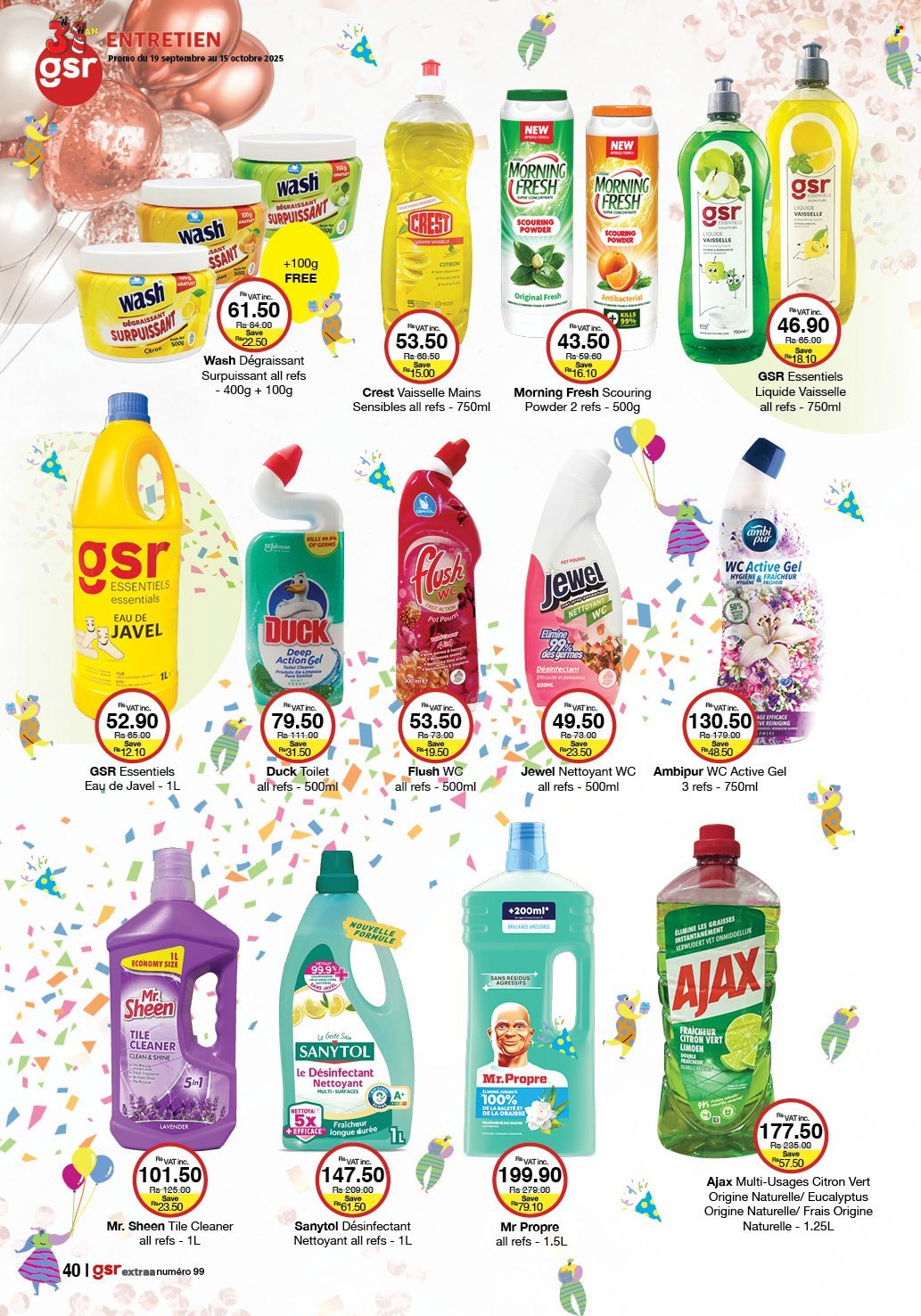 GSR catalogue - 1.09.2025 - 30.09.2025. Page 40