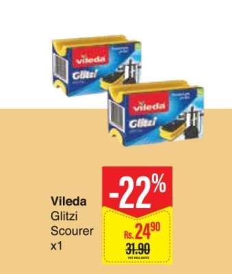 Vileda Glitzi Scourer x1