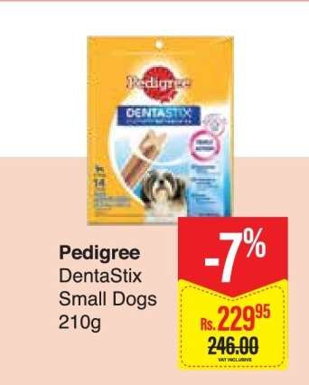 Pedigree DentaStix Small Dogs 210g