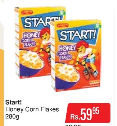 Start! Honey Corn Flakes