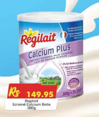 Regilait Ecreme Calcium Boite 300g
