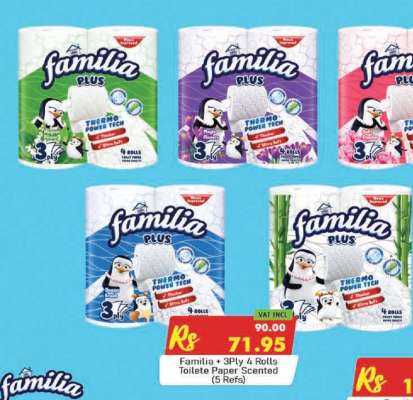 Familia Plus Toilet Paper