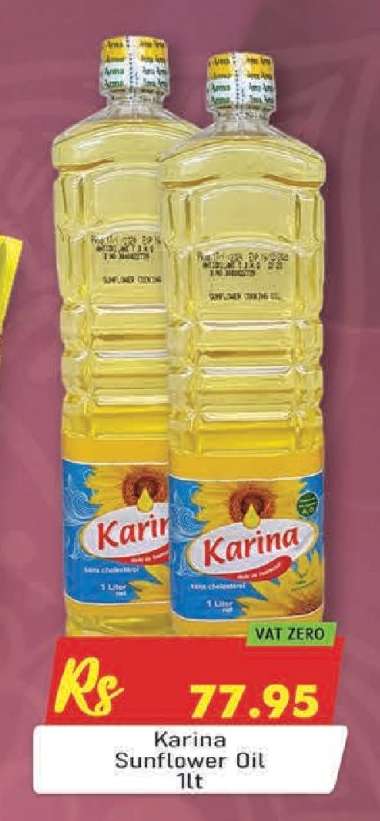 Karina Sunflower Oil 1lt