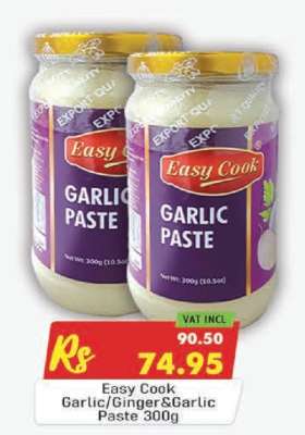 Easy Cook Garlic/Ginger & Garlic Paste 300g