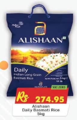 Alishaan Daily Basmati Rice 5kg