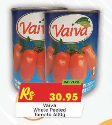 Vaiva Whole Peeled Tomato 400g