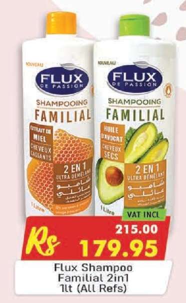 Flux Shampoo Familial 2in1 1lt (All Refs)