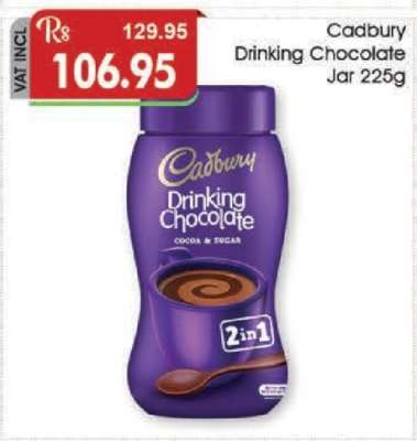 Cadbury Drinking Chocolate Jar 225g