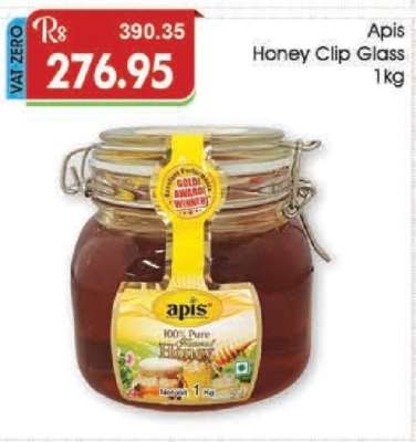 Apis Honey Clip Glass 1kg