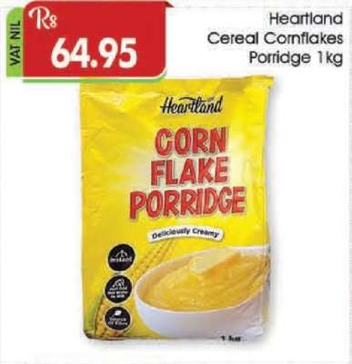 Heartland Cereal Cornflakes Porridge 1kg