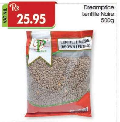Dreamprice Lentille Noire 500g
