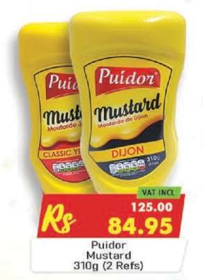 Puidor Mustard