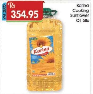 Karina Cooking Sunflower Oil 5lts