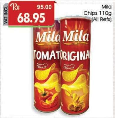 Mila Chips 110g (All Refs)