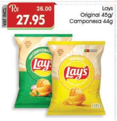 Lays Original 45g / Camponesa 44g