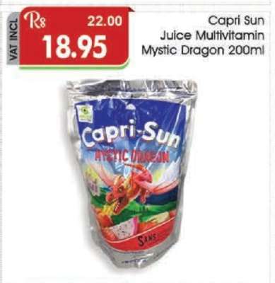 Capri Sun Juice Multivitamin Mystic Dragon 200ml