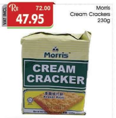 Morris Cream Crackers 230g