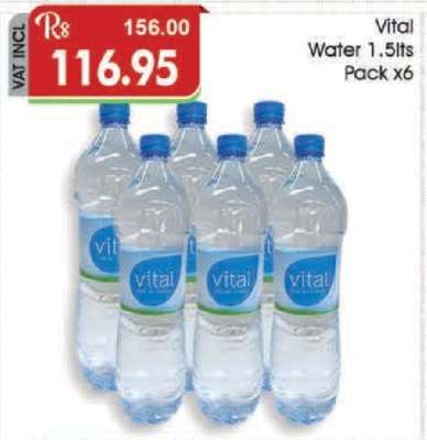 Vital Water 1.5lts Pack x6