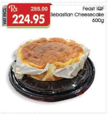 Feast IQF Sebastian Cheesecake