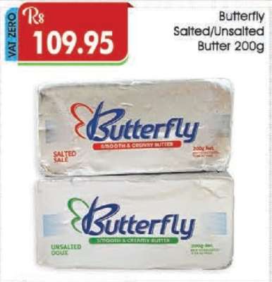 Butterfly Salted/Unsalted Butter 200g