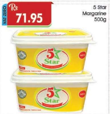 5 Star Margarine 500g