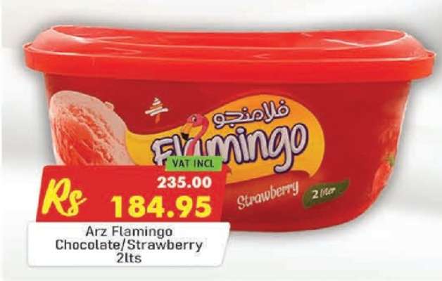 Arz Flamingo Chocolate/Strawberry 2lts