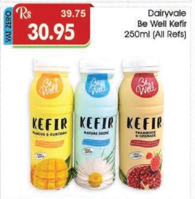 Dairyvale BE Well Kefir 250ml (All Refs)
