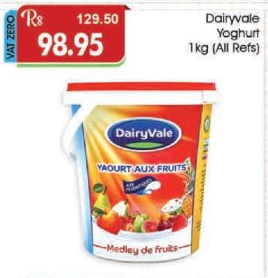 Dairyvale Yoghurt 1kg (All Refs)