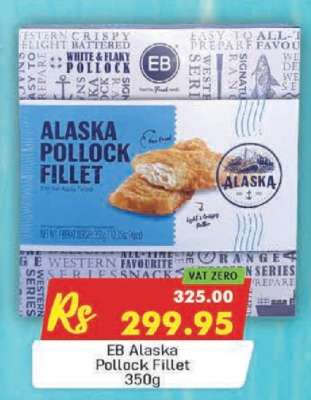 EB Alaska Pollock Fillet 350g